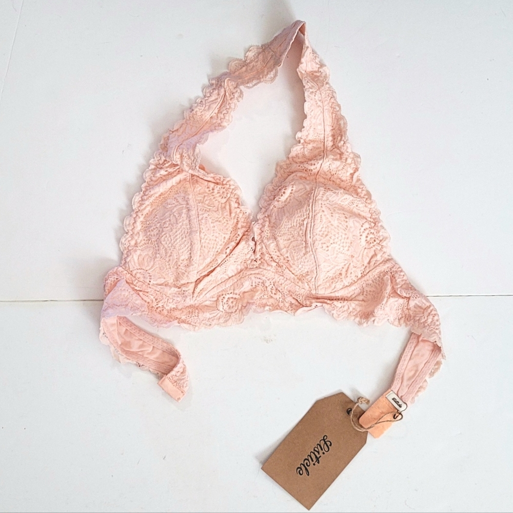 Lace halter Bralette